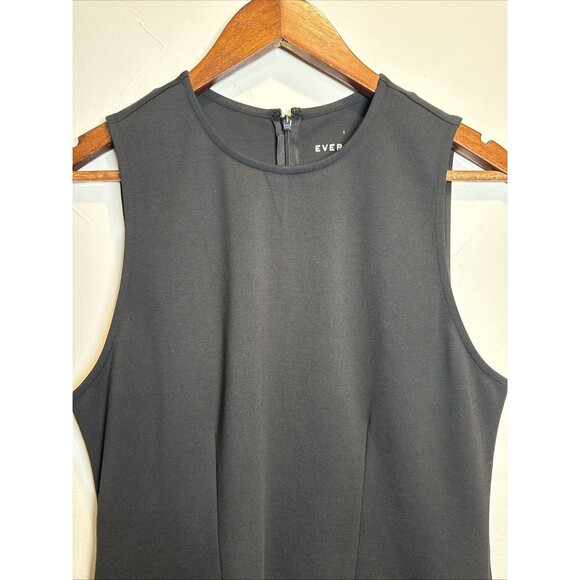 Everlane Women's Dream '90s Shift Dress Black Size Large NWT - Picture 12 of 15